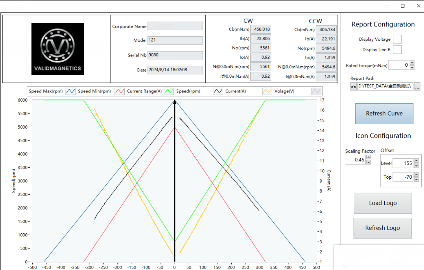 CM Software Interface