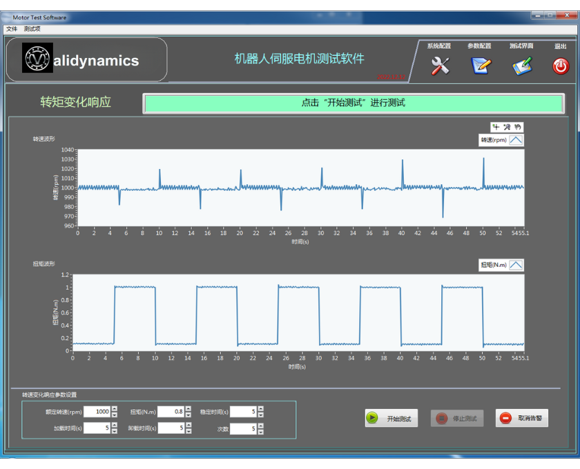 Torque Fluctuation Test